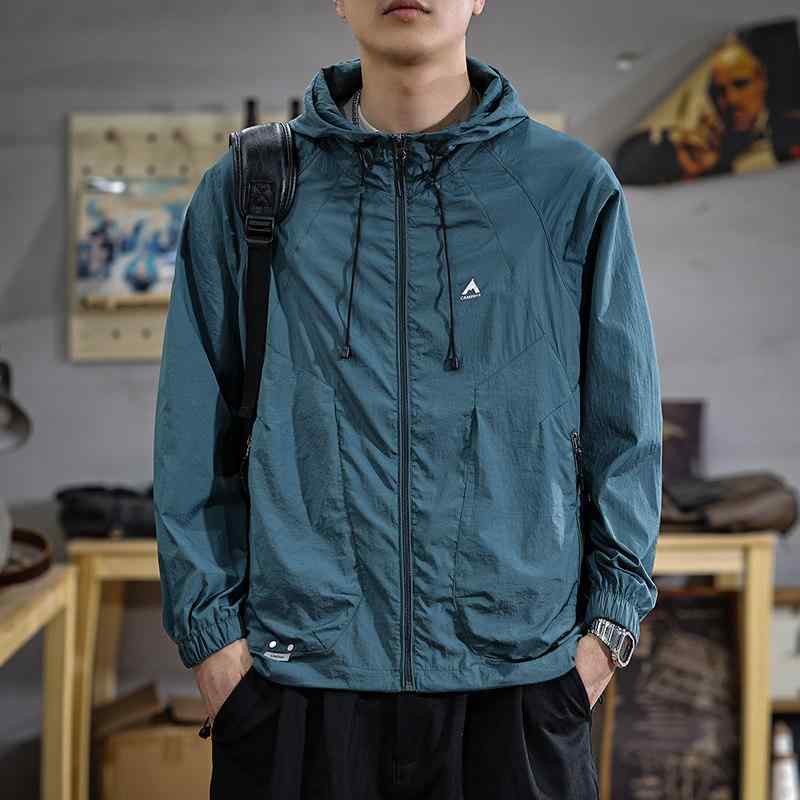 メンズ 男女兼用 UPF50 軽さ 通気性 アウトドア 日焼押しとどめる 服 夏 紫外線打つ手 御召しもの 成人男性用 日焼押しとどめる 服