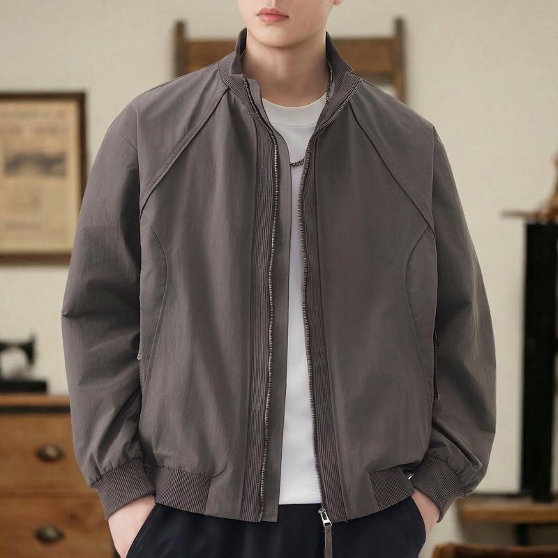 アメリカン メンズ 細工物 御召しもの 上衣 春 ゆったり 心地好い メンズ ボン赤ちょうちん 上衣 MA1