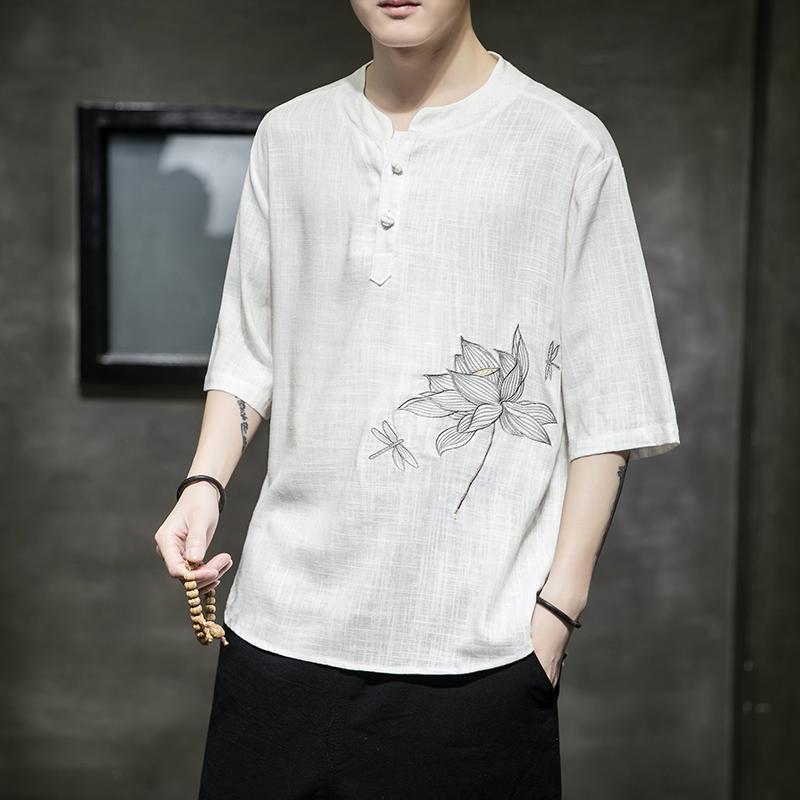 メンズ ファッション 服 男性用 オシャレ シンプル 大人 かっこいい 大きいサイズ ストリート 紳士服 リネン T シャツ 夏 コットンリネン 半袖 服 トップス
