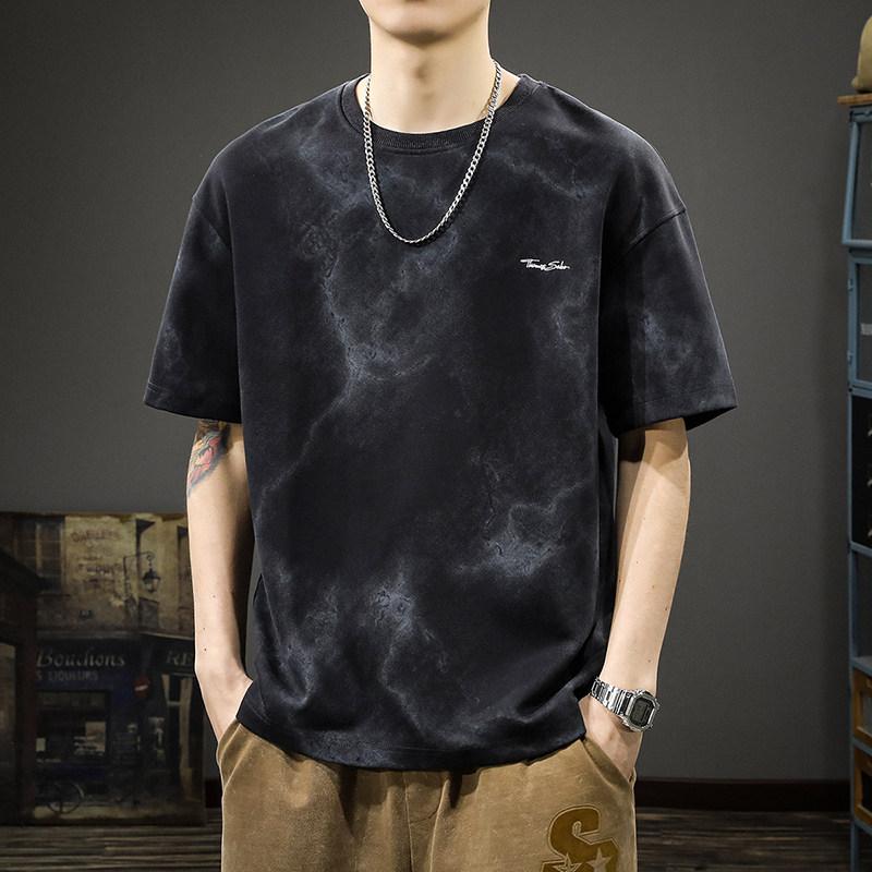メンズ 大きいサイズ アメリカン Tシャツ ウォッシュ加工 スタイリッシュ