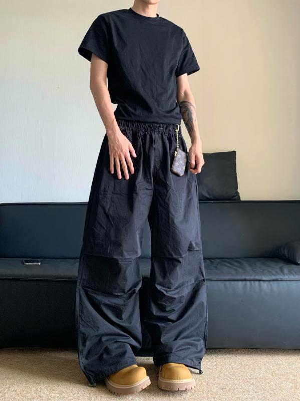 メンズ ファッション 服 男性用 オシャレ シンプル 大人 かっこいい 大きいサイズ ストリート 紳士服 アメリカン レトロ 夏 ストレート カジュアル パンツ カーゴ パンツ