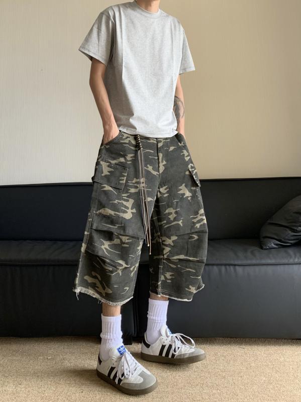 メンズ 流行り物 服 成人男性用 オシャレ 分かりやすい 成年者 かっこいい 気が大きい大きさ 表どおり 成人男性服 アメリカン レトロ 夏 偽装 クロップド ズボン下 心地よい ズボン下 タッセル