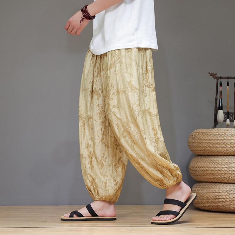メンズ 流行り物 服 成人男性用 オシャレ 分かりやすい 成年者 かっこいい 気が大きい大きさ 表どおり 成人男性服 ズボン下 夏 ズボン キャロット