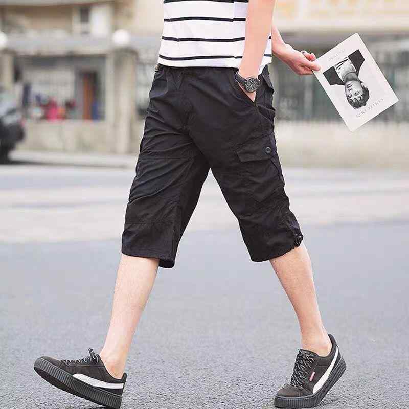 メンズ 流行り物 服 成人男性用 オシャレ 分かりやすい 成年者 かっこいい 大層らしい大きさ 表どおり 成人男性服 夏 綿 透け透け ズボン下 マルチ 毛布 ミッド 心地よい クロップド