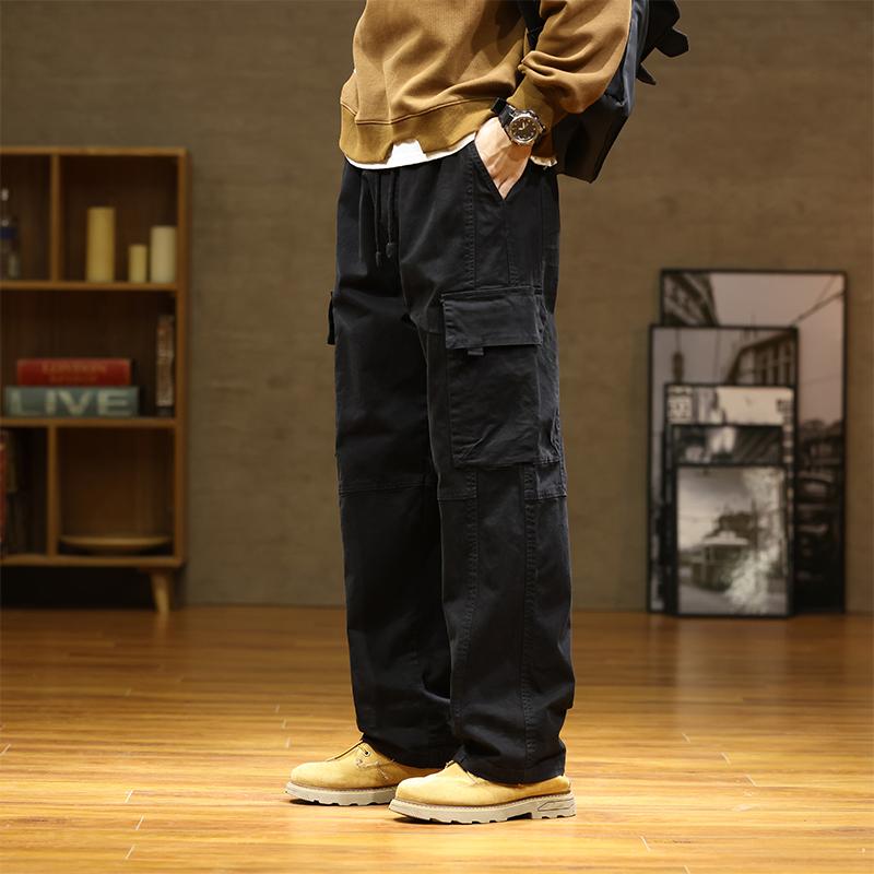 メンズ ファッション 服 男性用 オシャレ シンプル 大人 かっこいい 大きいサイズ ストリート 紳士服 マルチ ケット 夏 パンツ アメリカン レトロ ゆったり カジュアル 長ズボン 5,902円