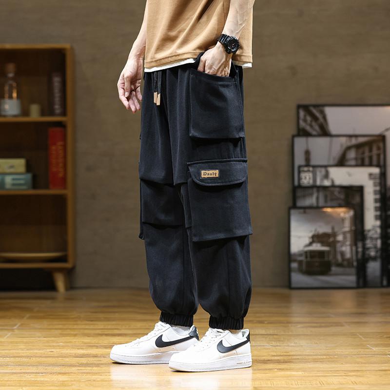 メンズ ファッション 服 男性用 オシャレ シンプル 大人 かっこいい 大きいサイズ ストリート 紳士服 ゆったり 夏 ケット カジュアル ロング パンツ