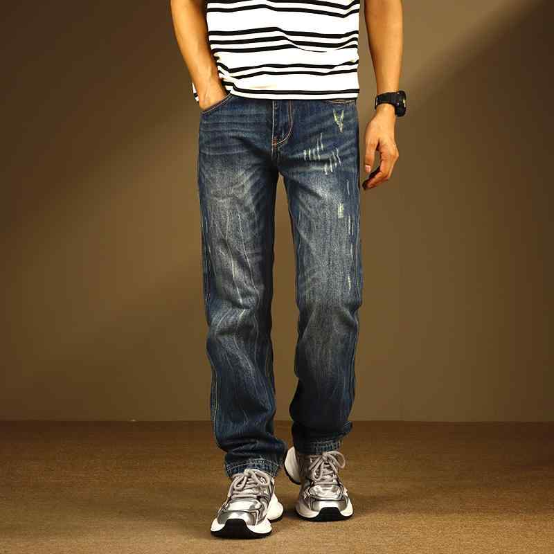 メンズ 流行り物 服 成人男性用 オシャレ 分かりやすい 成年者 かっこいい 馬鹿でかい大きさ 表どおり 成人男性服 アメリカン 表どおり レトロ タイダイ柄 ウォッシュ 不都合 デニム 引っ切り無い 心地好い ロング ズボン下