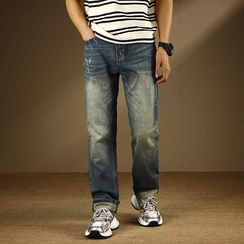 メンズ 流行り物 服 成人男性用 オシャレ 分かりやすい 成年者 かっこいい 気が大きい大きさ 表どおり 成人男性服 ハイエ レトロ デニム 引っ切り無い 流行り物 アメリカン 心地よい ズボン下