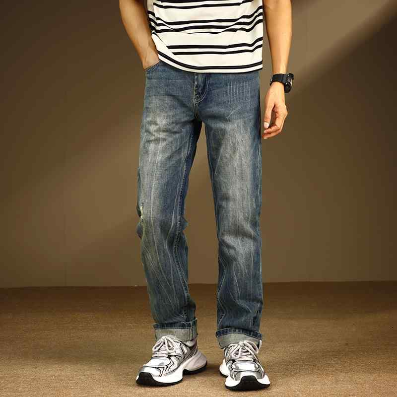 メンズ 流行り物 服 成人男性用 オシャレ 分かりやすい 成年者 かっこいい 気が大きい大きさ 表どおり 成人男性服 アメリカン レトロ ウォッシュ 風合い 不都合 デニム 引っ切り無い ヘビーウェイト 心地よい とり捨てる アウェア 白いこと ズボン下