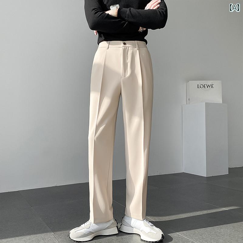 メンズ 流行り物 服 成人男性用 オシャレ 分かりやすい 成年者 かっこいい 表どおり 九分丈 ズボン下 透け透け ドレープ 引っ切りない 心地よい 背広 ズボン下