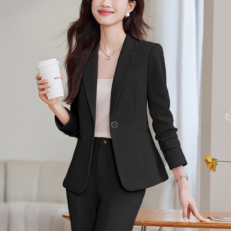 春 コーデ レディース 流行り物 オシャレ カワイイ   分かりやすい 好いたらしいめ 自然的 雅びやか心地よい お上さん服 背広 か細い填まる トップス