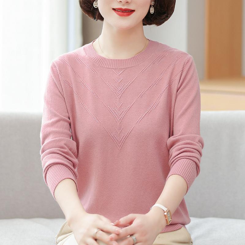 春 コーデ レディース ファッション オシャレ カワイイ シンプル きれいめ ナチュラル 上品カジュアル 婦人服 無地 ニット レイヤリング シャツ サイズ セーター インナーウェア 服