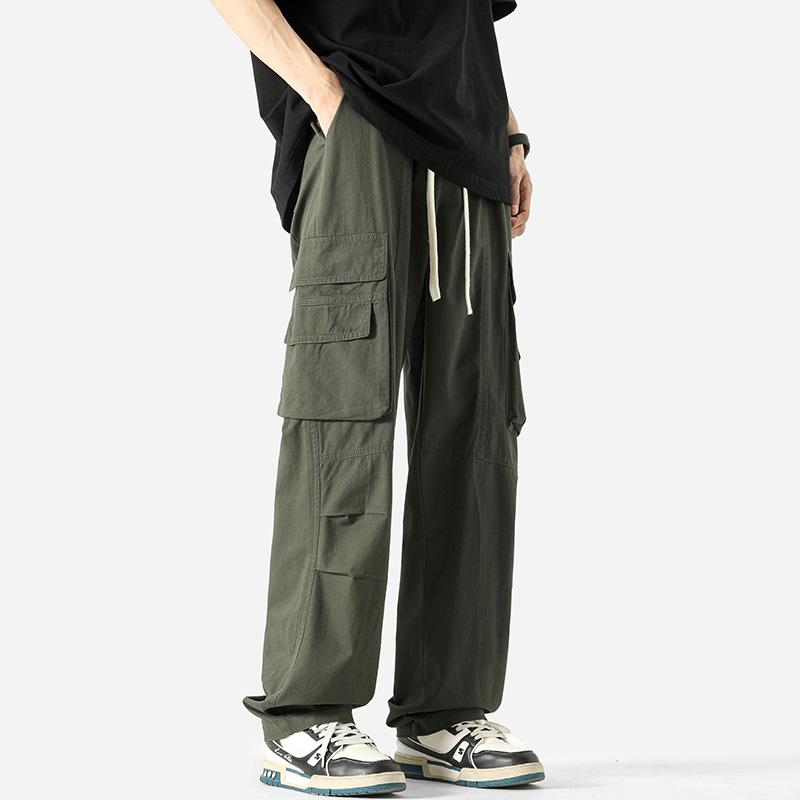 メンズ 流行り物 服 オシャレ 分かりやすい 成年者 かっこいい 馬鹿でかい大きさ 表どおり 成人男性服 綿 引っ切り無い ズボン下 アメリカン レトロ 心地好い ロング