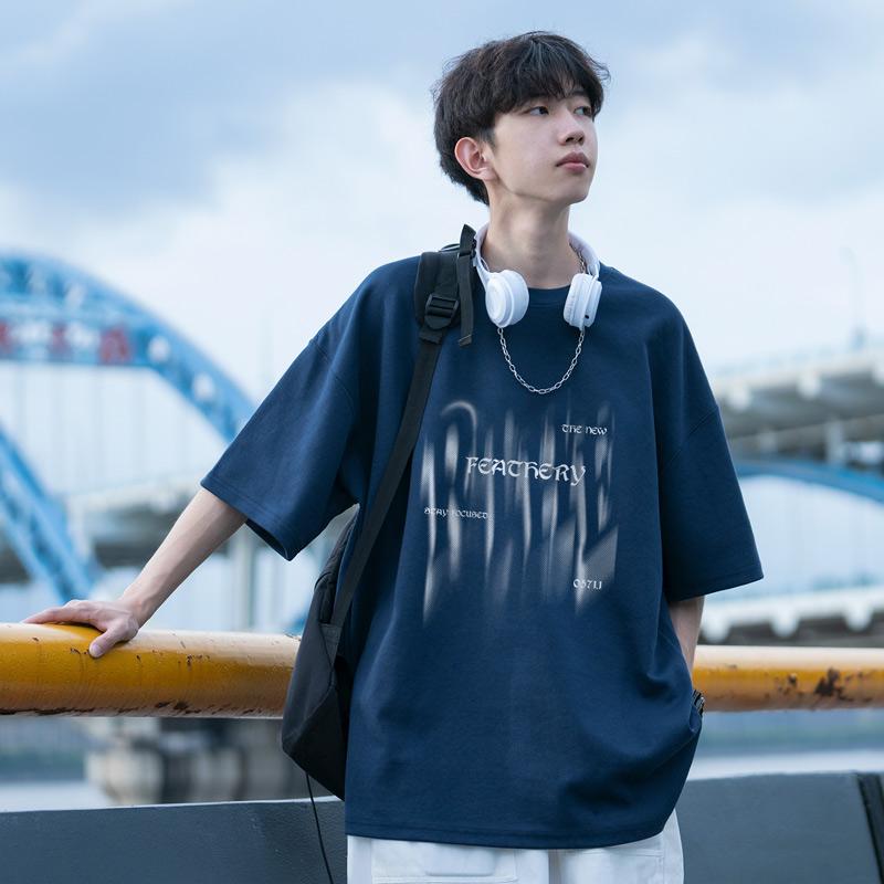 メンズ ファッション 服 オシャレ シンプル 大人 かっこいい 大きいサイズ ストリート 紳士服 半袖 T シャツ 夏 薄手 ファッション コットン 通気性 快適 ラウンドネック トップス