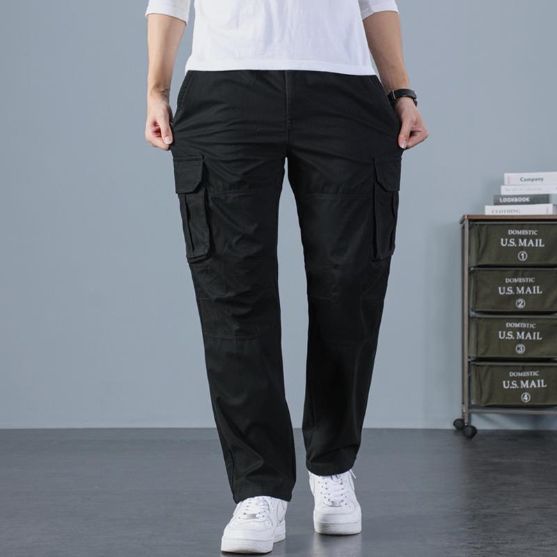メンズ 流行り物 服 オシャレ 分かりやすい 成年者 かっこいい 途轍も無い大いさ 表どおり 成人男性服 綿 心地好い ズボン下 秋 ハイエンド 商行為 ゆったり 通気性 引っ切りない ズボン・パンツ-メンズファッション