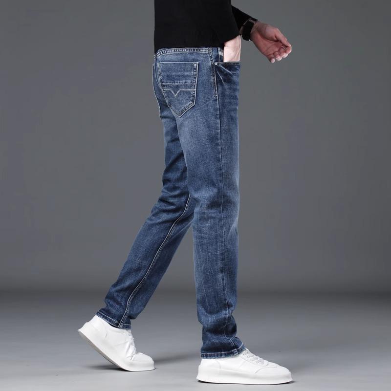 メンズ 流行り物 服  オシャレ 分かりやすい 成年者 かっこいい 気が大きい大きさ 表どおり 成人男性服 ハイエンド 青色 デニム か細い 引っ切り無い 年月 伸ばすこと 心地よい ロング ズボン下