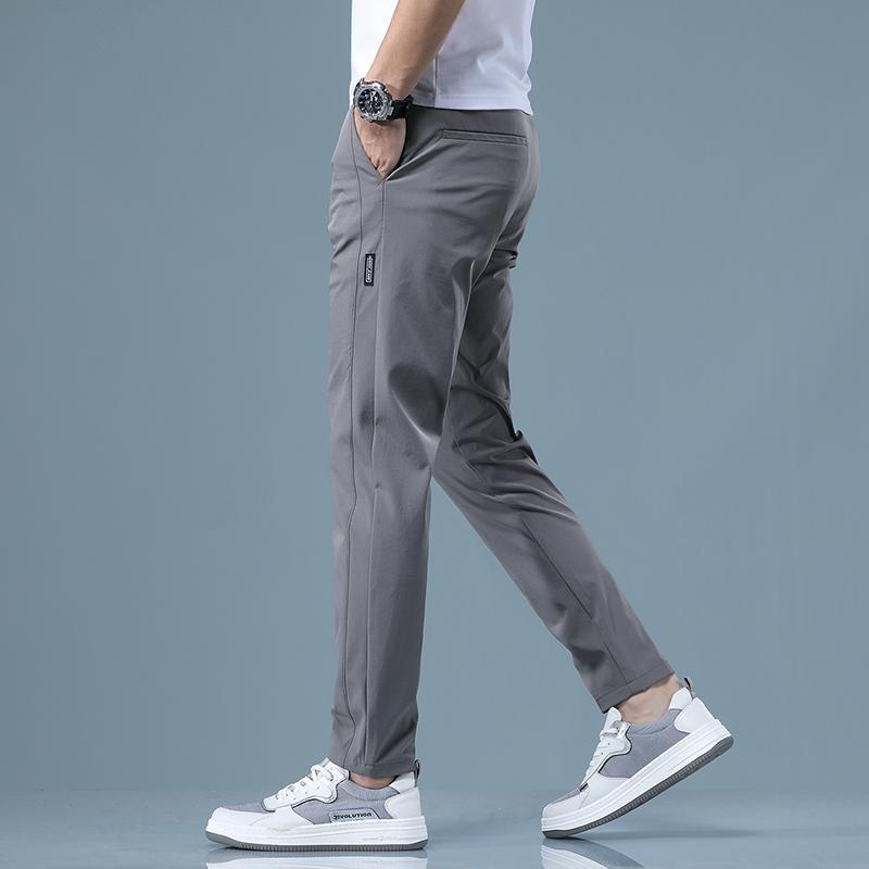 メンズ 流行り物 服 オシャレ 分かりやすい 成年者 かっこいい 途轍も無い大いさ 表どおり 成人男性服 冷感 心地好い ズボン下 引っ切りない 伸ばすこと 通気性 ハイエンド 背広 夏 薄っぺら ズボン・パンツ-メンズファッション