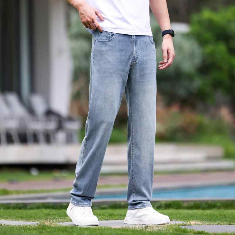 メンズ 流行り物 服 オシャレ 分かりやすい 成年者 かっこいい 気が大きい大きさ 表どおり 成人男性服 ハイエンド 拾独居室 デニム 夏 薄っぺら 引っ切り無い ズボン下 冷感 心地よい