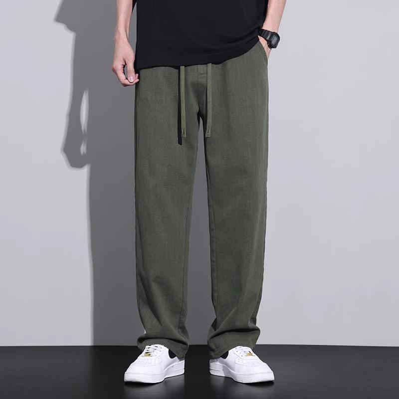 メンズ 流行り物 服 オシャレ 分かりやすい 成年者 かっこいい 気が大きい大きさ 表どおり 成人男性服 アメリカン 心地よい ズボン下 引っ切り無い 夏 ドローストリング 通気性 広広とした レッグ ドレープ