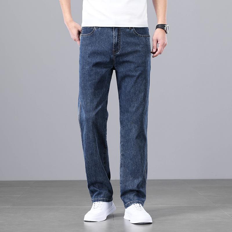 メンズ 流行り物 服 オシャレ 分かりやすい 成年者 かっこいい 途轍も無い大いさ 表どおり 成人男性服 ハイエンド 商行為 デニム ゆったり 引っ切りない 伸縮性 伸ばすこと 伸ばすこと 夏 薄っぺら 心地好い ロング ズボン下 メンズファッション-ズボン・パンツ