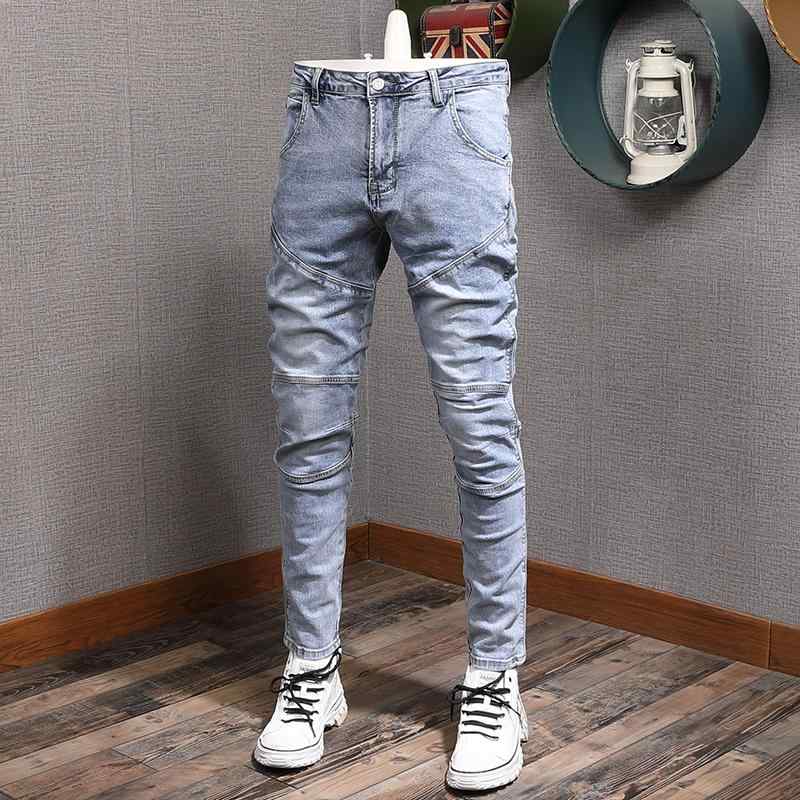 メンズ 流行り物 服  オシャレ 分かりやすい 成年者 かっこいい 途轍も無い大きさ 表どおり 成人男性服 歳月 ともし火 青味 裾 伸ばすこと デニム ウォッシュ 産業 不都合 か細い 韓国表現スタイル