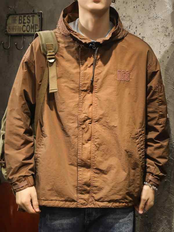 メンズ ファッション 服 オシャレ シンプル 大人 かっこいい 大きいサイズ ストリート 紳士服 アメリカン ヘビーウェイト ジャケット ハイエンド アウトドア スーツ 秋 ワークジャケット