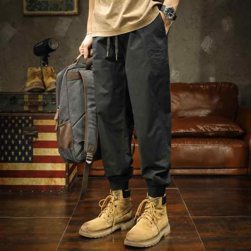 メンズ ファッション 服 オシャレ シンプル 大人 かっこいい 大きいサイズ ストリート 紳士服 パンツ 春秋 カジュアル スーツ ワークウェア ゆったり オーバー ロング|リコット