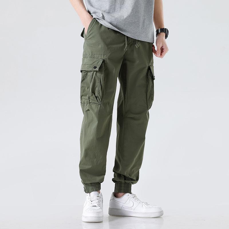 メンズ ファッション 服 オシャレ シンプル 大人 かっこいい 大きいサイズ ストリート 紳士服 アメリカン レトロ パンツ カジュアル 綿