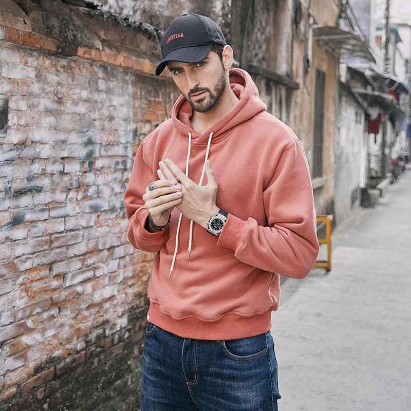 メンズ ファッション 服 オシャレ シンプル 大人 かっこいい 大きいサイズ ストリート 紳士服 フリース フード スウェットシャツ 春 プルオーバー トップス カジュアル ジャケット