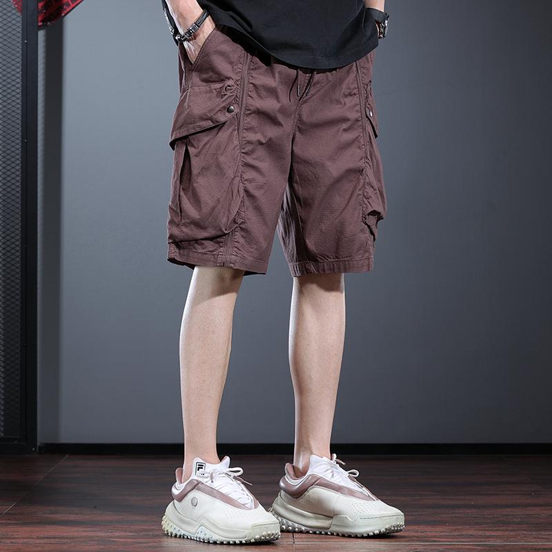 メンズ 流行り物 服  オシャレ 分かりやすい 成年者 かっこいい 気が大きい大きさ 表どおり 成人男性服  心地よい ズボン下 夏 マルチ 衣嚢 二分の一 ゆったり 運動競技 アウター