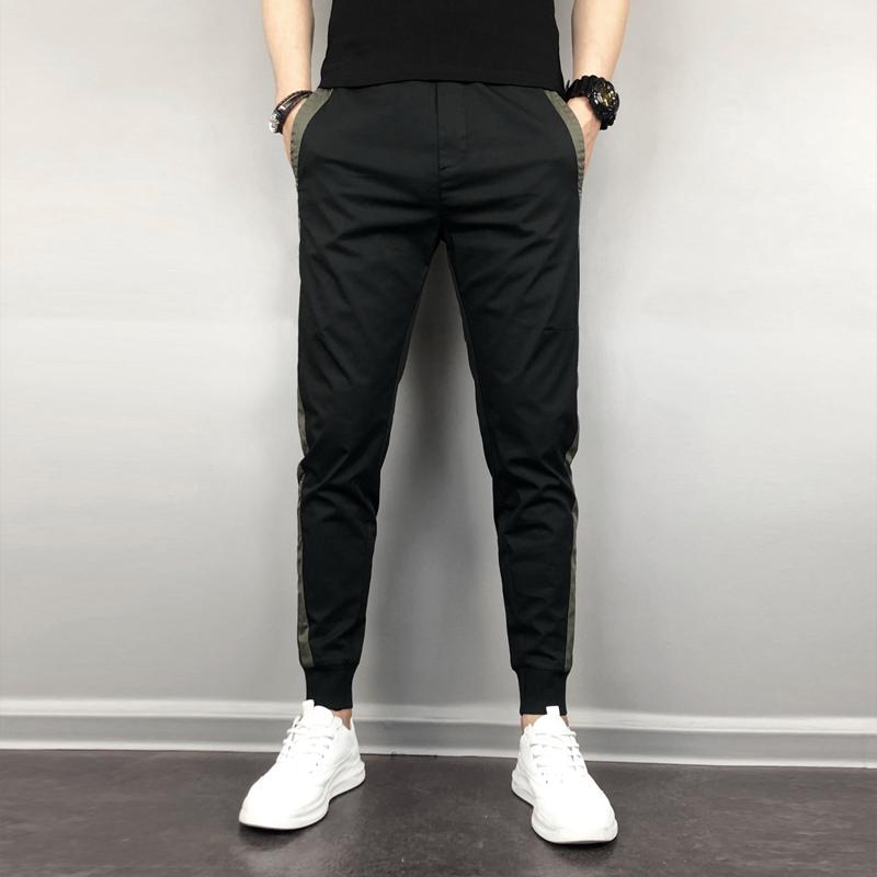 メンズ 流行り物 服  オシャレ 分かりやすい 成年者 かっこいい 気が大きい大きさ 表どおり 成人男性服 夏 九分丈 心地よい ズボン下 薄っぺら か細い 韓国 表現スタイル 通気性 ゆったり 填まる 運動競技