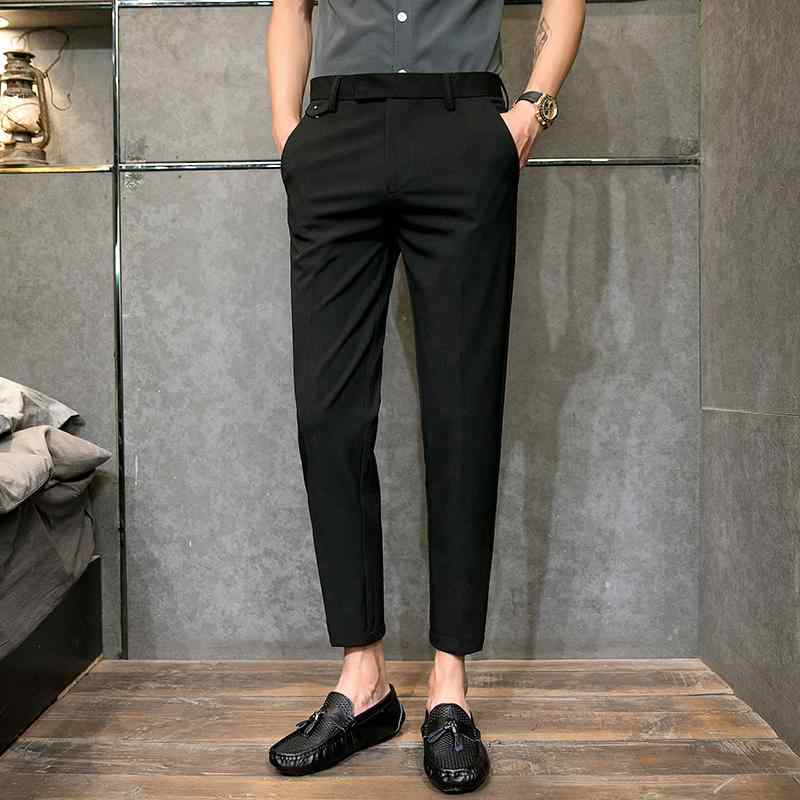 メンズ 流行り物 服  オシャレ 分かりやすい 成年者 かっこいい 気が大きい大きさ 表どおり 成人男性服  九分丈 ズボン下 引っ切り無い 夏 薄っぺら か細い填まる 商行為 伸ばすこと 冷感 通気性 心地よい