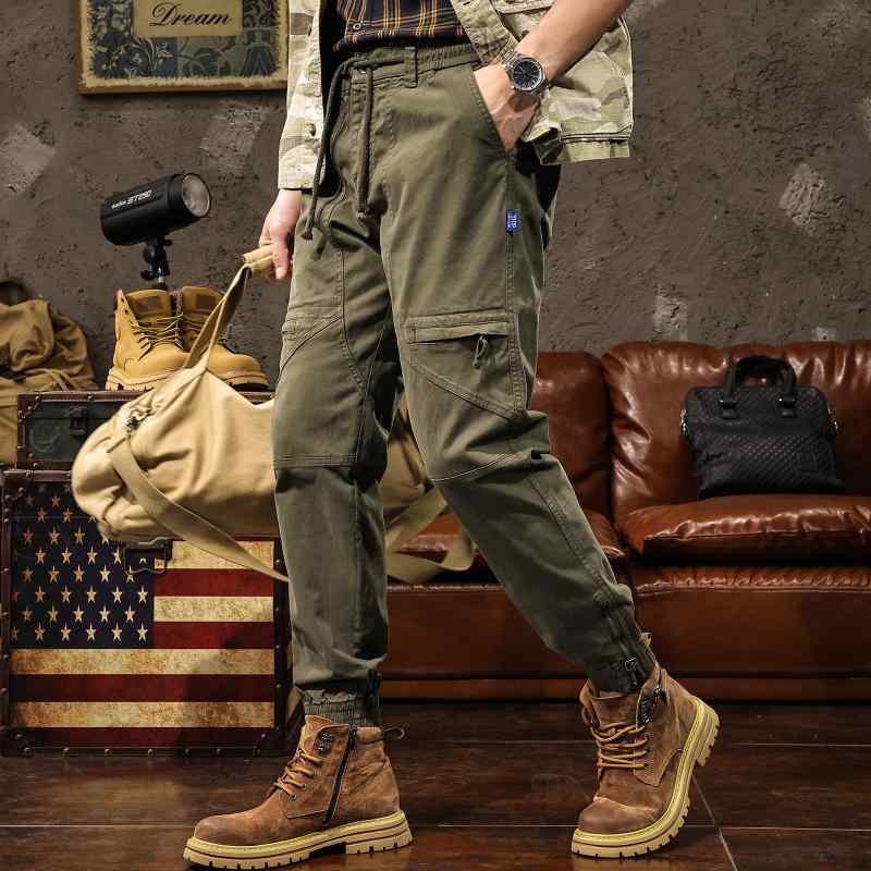 メンズ 流行り物 服 オシャレ 分かりやすい 大 かっこいい 気が大きい大きさ 表どおり 成人男性服 アメリカン か細い填まる ミリタリー緑であること ズボン下 ミリタリー タクティカル 心地よい ズボン
