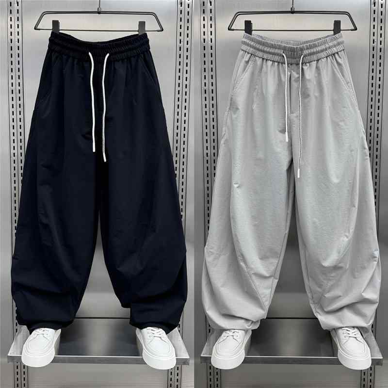メンズ 流行り物 服  オシャレ 分かりやすい 大 かっこいい 気が大きい大きさ 表どおり 成人男性服 秋 レトロ 心地よい ズボン下 韓国 表現スタイル 引っ切り無い 運動競技 無地 広広とした レッグ
