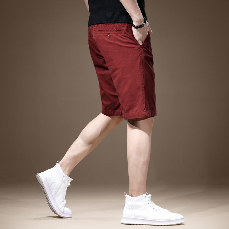 メンズ 流行り物 服  オシャレ 分かりやすい 大 かっこいい 気が大きい大きさ 表どおり 成人男性服 夏 ハイエンド 赤いこと 心地よい ズボン下 薄っぺら ゆったり 分かりやすい 無地 引っ切り無い