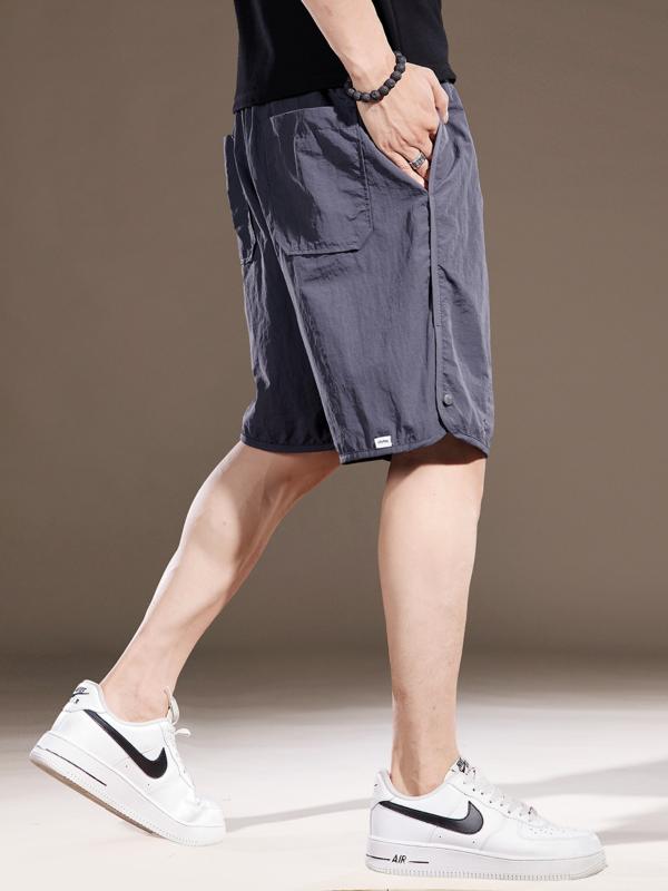 メンズ 流行り物 服  オシャレ 分かりやすい 大 かっこいい 馬鹿でかい大きさ 表どおり 成人男性服 山岳 薄っぺら アウトドア 冷感 ズボン下 夏 ゆったり 五分丈 ナイロン 速乾 二分の一