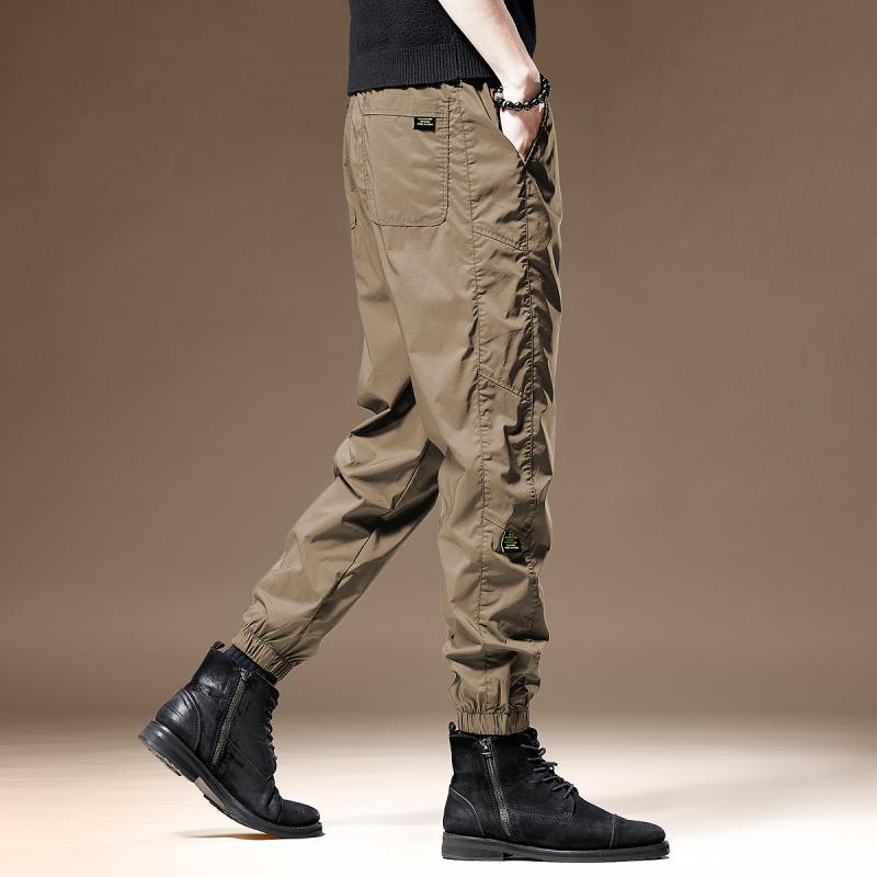 メンズ 流行り物 服  オシャレ 分かりやすい 大 かっこいい 馬鹿でかい大きさ 表どおり 成人男性服  アメリカン 冷感 冷やりとした 速乾 心地好い ズボン下 夏 薄っぺら ズボン アサルト 運動競技