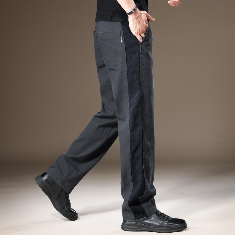 メンズ 流行り物 服  オシャレ 分かりやすい 成年者 かっこいい 馬鹿でかい大きさ 表どおり 成人男性服  ハイエンド レトロ ウォッシュ 姿勢 縞模様 心地好い ズボン下 夏 薄っぺら 引っ切り無い アメリカン 流行り物 運動競技