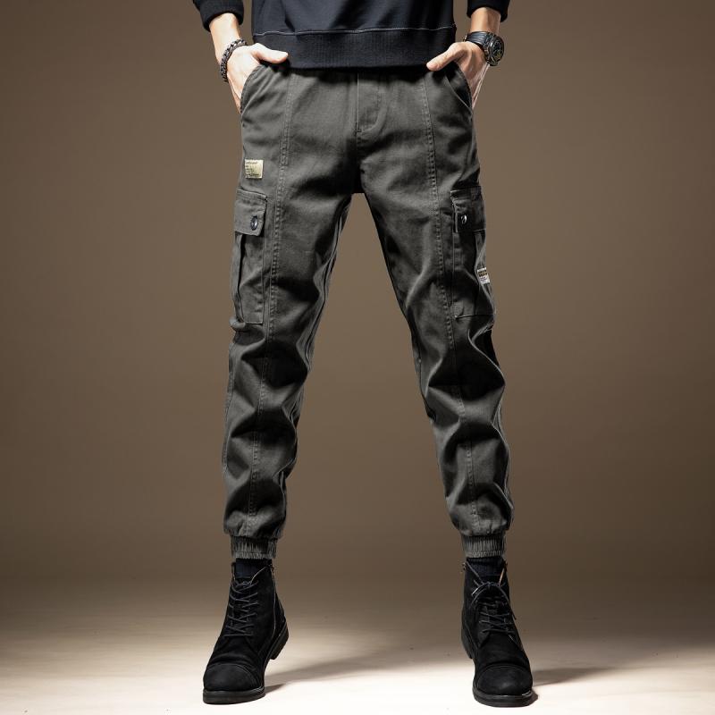 メンズ 流行り物 服  オシャレ 分かりやすい 成年者 かっこいい 途轍も無い大きさ 表どおり 成人男性服  ハイエンド アメリカン 秋 朦々たる 細工物ズボン下 心地よい ズボン下