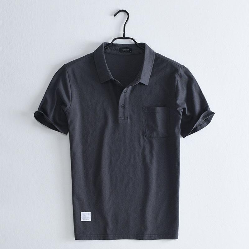 メンズ 流行り物 服  オシャレ 分かりやすい 成年者 かっこいい 気が大きい大きさ 表どおり 成人男性服  ハイエンド 半袖 T プルオーバー 冷感 薄っぺら ゆったり 夏 心地よい ポロ プルオーバー