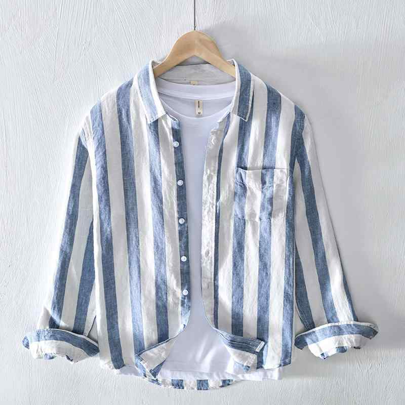 メンズ 流行り物 服  オシャレ 分かりやすい 成年者 かっこいい 気が大きい大きさ 表どおり 成人男性服 縞模様 プルオーバー 長袖 秋 韓国 表現スタイル 上衣 好いたらしい 心地よい プルオーバー