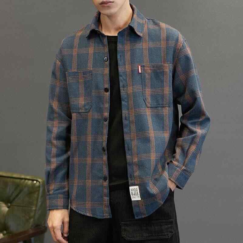 メンズ 流行り物 服  オシャレ 分かりやすい 成年者 かっこいい 気が大きい大きさ 表どおり 成人男性服 読み合わせる柄 プルオーバー 長袖 ゆったり 韓国 表現スタイル か細い填まる