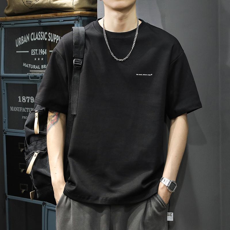 メンズ ファッション 服 オシャレ シンプル 大人 かっこいい 大きいサイズ ストリート 紳士服 夏 ヘビー アメリカン 半袖 T シャツ カジュアル レイヤリング