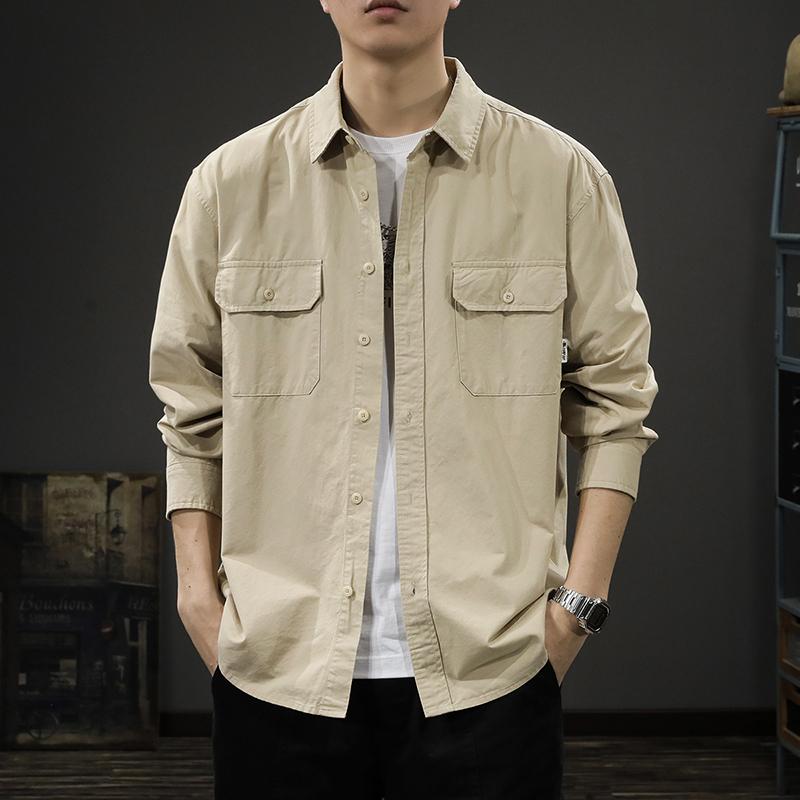 メンズ 流行り物 服  オシャレ 分かりやすい 成年者 かっこいい 気が大きい大きさ 表どおり 成人男性服  年月 綿 細工物 プルオーバー 分かりやすい 無地 プルオーバー 長袖 上衣