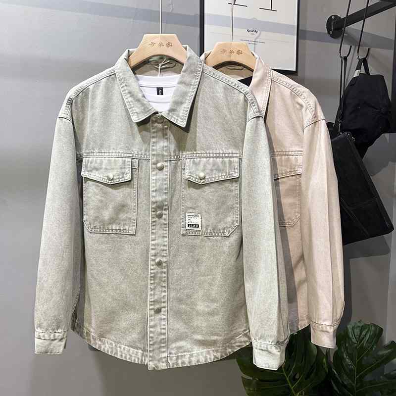 メンズ 流行り物 服  オシャレ 分かりやすい 成年者 かっこいい 途轍も無い大きさ 表どおり 成人男性服  歳月 ともし火 色合い ウォッシュ産業 ジーンズ 服 ハイエンド 心地よい レトロ 上衣 プルオーバー
