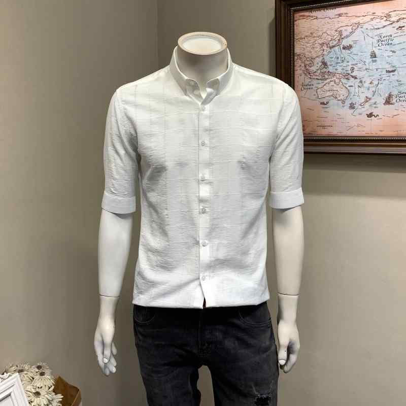 メンズ 流行り物 服  オシャレ 分かりやすい 成年者 かっこいい 気が大きい大きさ 表どおり 成人男性服 夏 袖 プルオーバー 韓国 表現スタイル か細い 通い 軽 薄っぺら
