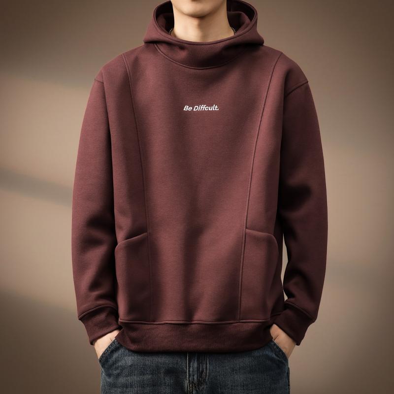 メンズ 流行り物 服  オシャレ 分かりやすい 成年者 かっこいい 途轍も無い大いさ 表どおり 成人男性服  ハイエンド アメリカン 甚だしい 分かりやすい ボンネット 流汗 プルオーバー 秋 ティーシャツ 上衣 トップス その他-メンズファッション