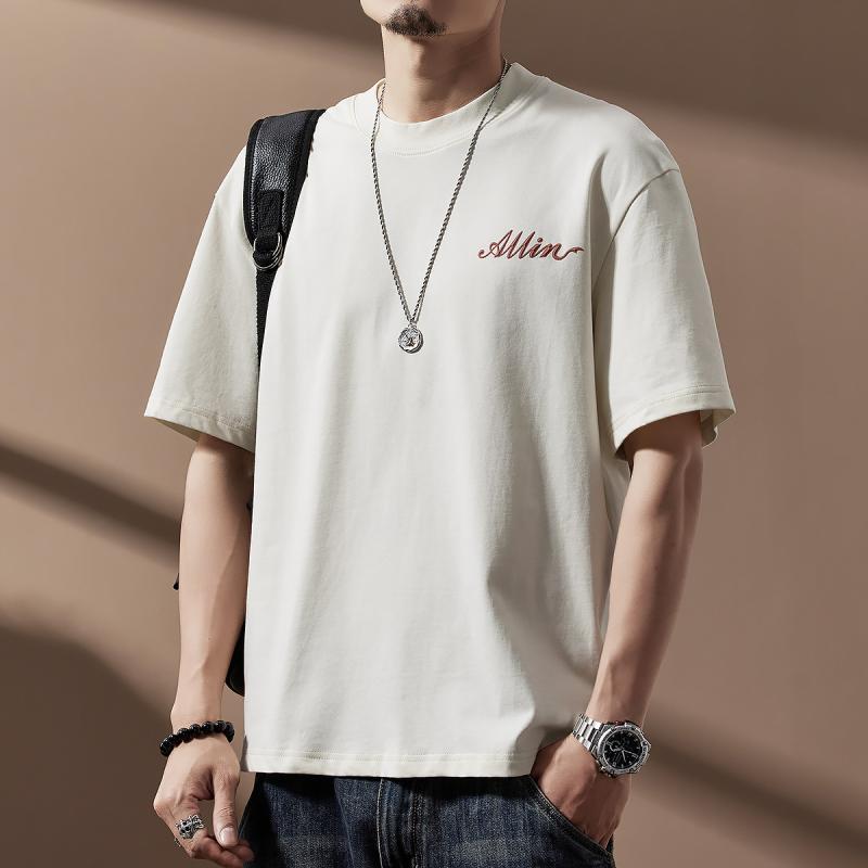 メンズ 流行り物 服  オシャレ 分かりやすい 成年者 かっこいい 気が大きい大きさ 表どおり 成人男性服  ハイエンド アメリカン 置き手紙 刷り上げる 甚だしい 半袖 T プルオーバー 夏 流行り物 心地よい 綿織物 トップス