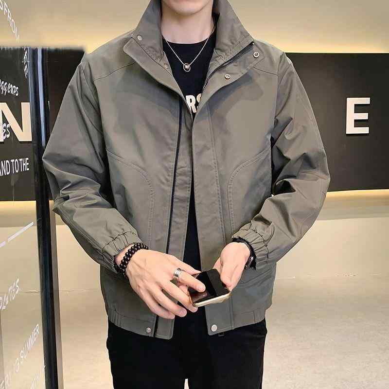 メンズ 服 シンプル ファッション オシャレ 大人 かっこいい 大きいサイズ ストリート 紳士服 スタンドカラー ジャケット ファッション カジュアル 服 ハイエンド|リコット