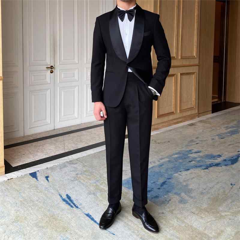 メンズ 服 シンプル ファッション オシャレ 大人 かっこいい 大きいサイズ ストリート 紳士服 ファッション スリム スーツ ツーピース ドレス フォーマル｜リコット
